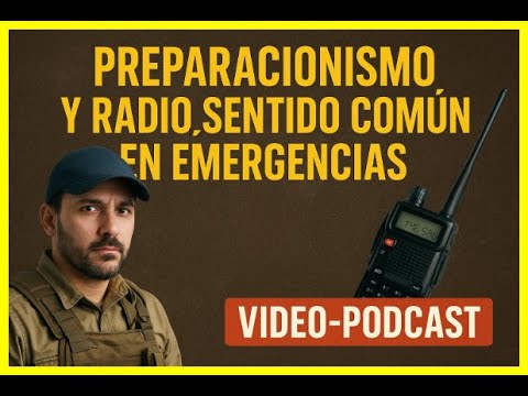 Ea7Kgo's tweet card. Preparacionismo y Radio: Sentido Común en Emergencias (VIDEO-PODCAST)