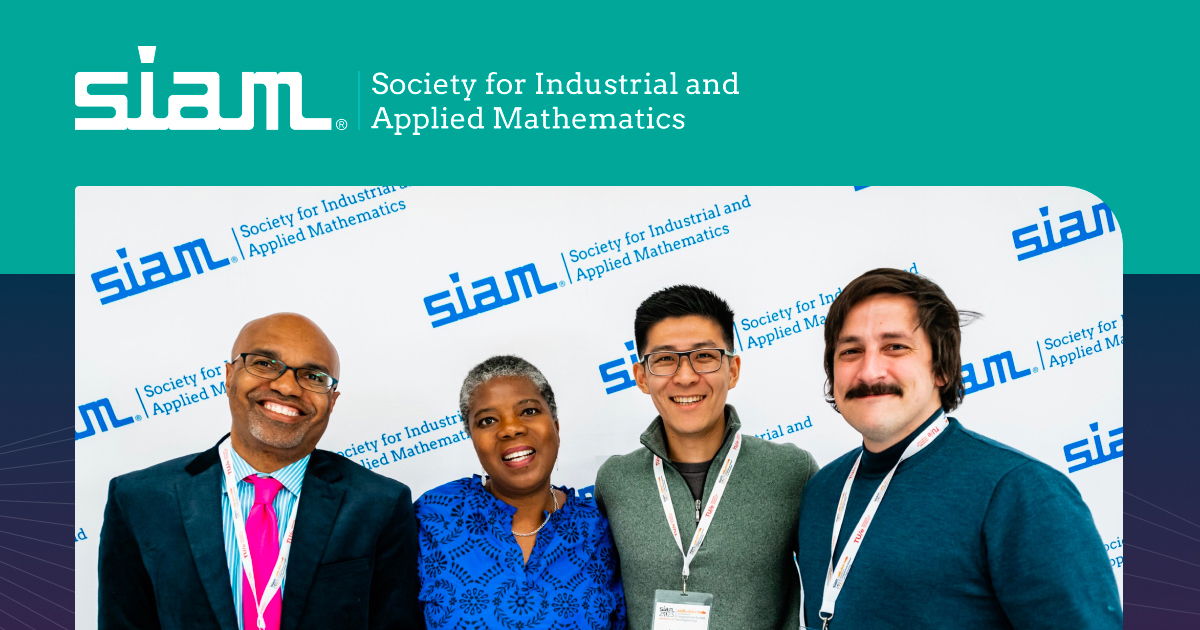 siagla's tweet card. Established in 2017, the prize is awarded every three years to a post-PhD early career researcher for recent research contributions in the field of applicable linear algebra.