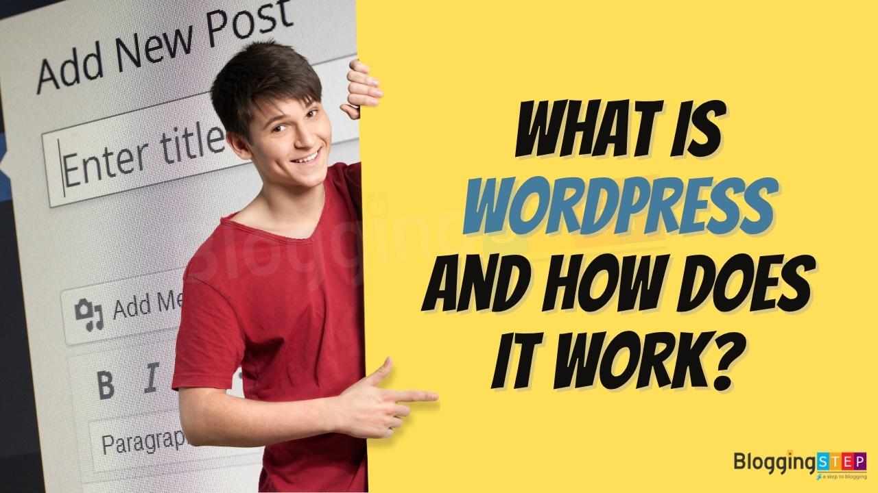 bloggingstep's tweet card. Do you want to know "What is WordPress?" If you're ready to start blogging, check out WordPress — the best platform for creating dynamic and engaging websites.