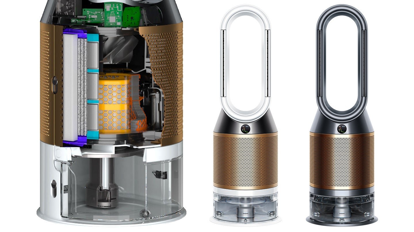 TechGadgetBlog's tweet card. Today Dyson introduced its most all-in-one machine yet with the Dyson Pure Humidify+Cool that promises to thoroughly clean and moisturize the air in your