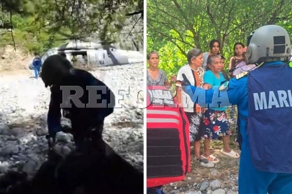 reformanacional's tweet card. El Gobierno de Hidalgo habilitó puentes áereos para atender a damnificados y repartir víveres en 155 localidades incomunicadas tras lluvias.
