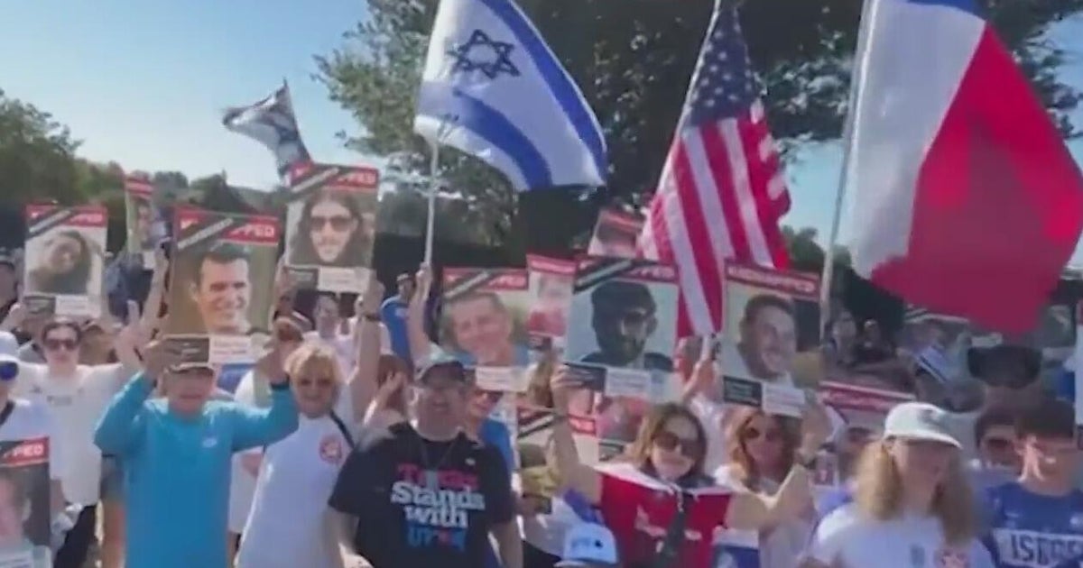 cbs11jack's tweet card. Every Sunday for two years, the group has walked and prayed for the hostages and Israel and sent a video message to the hostage families.