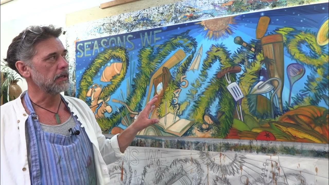 UnityPointCR's tweet card. Seasons We Enjoy – A MedQuarter Mural by John Paul Schafer