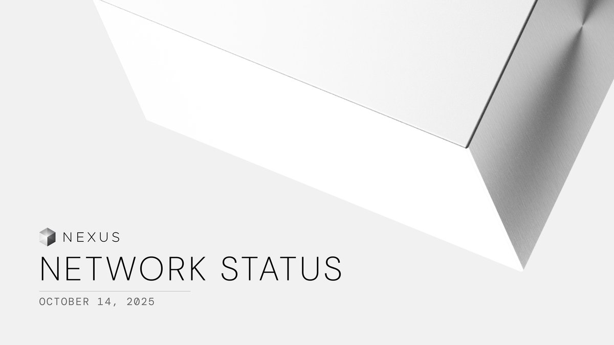 NexusLabs's tweet card. The past month marked a turning point for the Nexus proving network — a month defined by acceleration, scale, and deepening trust.