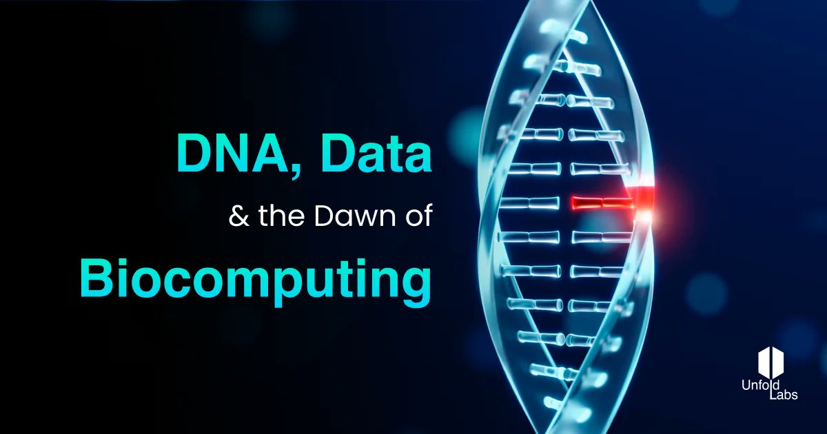 UnfoldLabs's tweet card. Explore the future of computing with DNA & biocomputing. Discover how biology, data & AI are converging to shape the next era of intelligent systems.