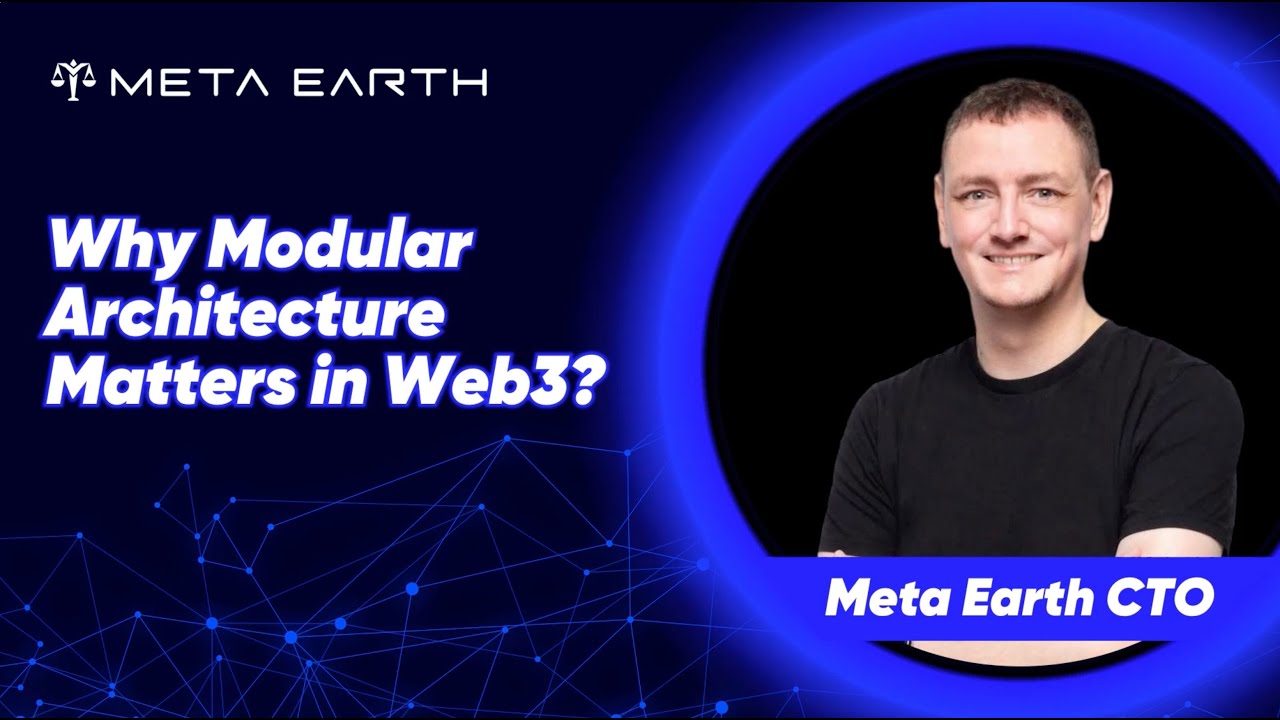 _MetaEarth_'s tweet card. Why Modular Architecture is the Future of Blockchain | Explained by...