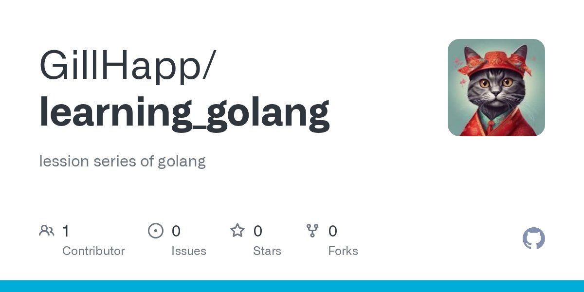 ha4rpreet_singh's tweet card. lession series of golang . Contribute to GillHapp/learning_golang development by creating an account on GitHub.