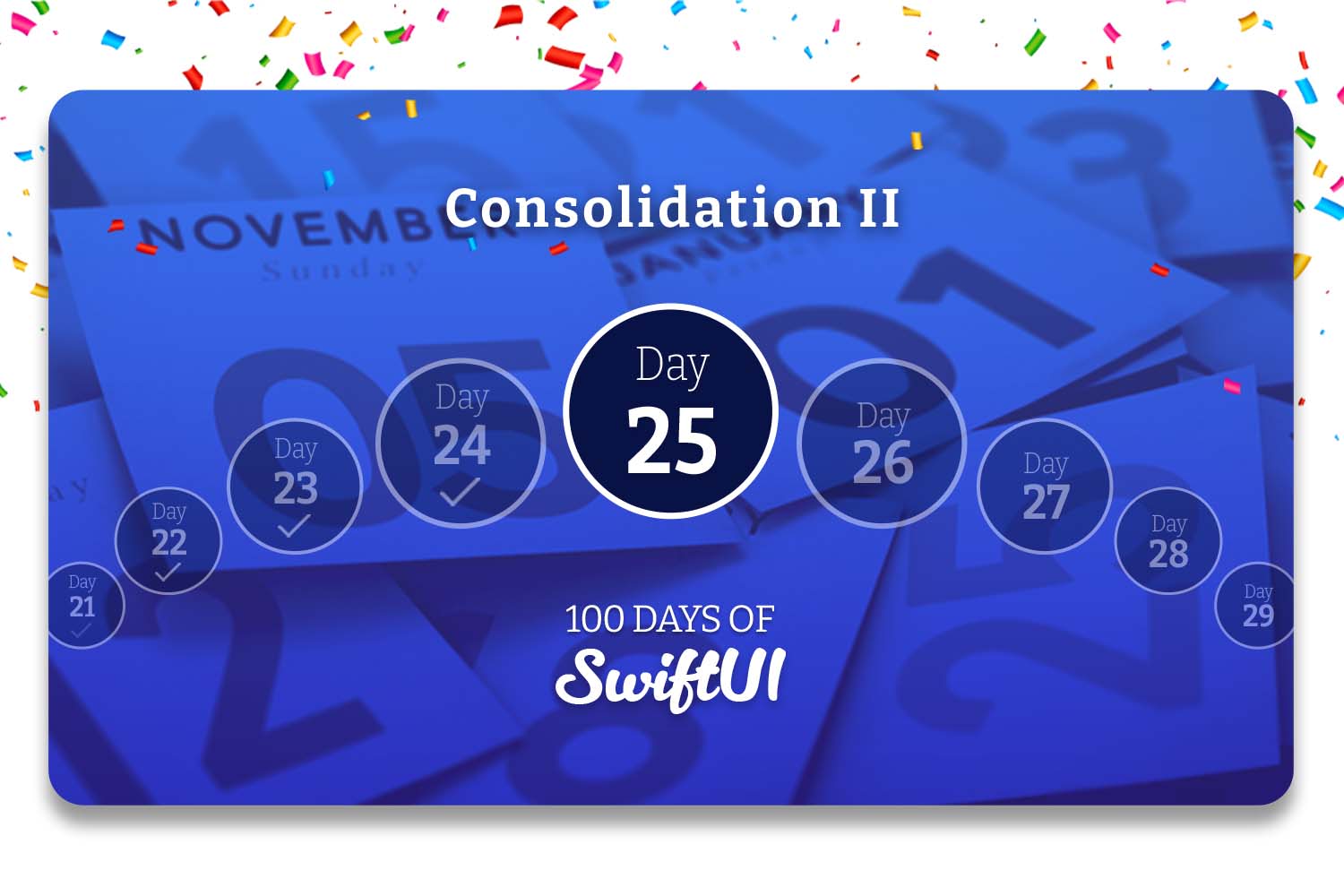 WalterScazzosi's tweet card. Follow the 100 Days of SwiftUI and learn to build apps for free.