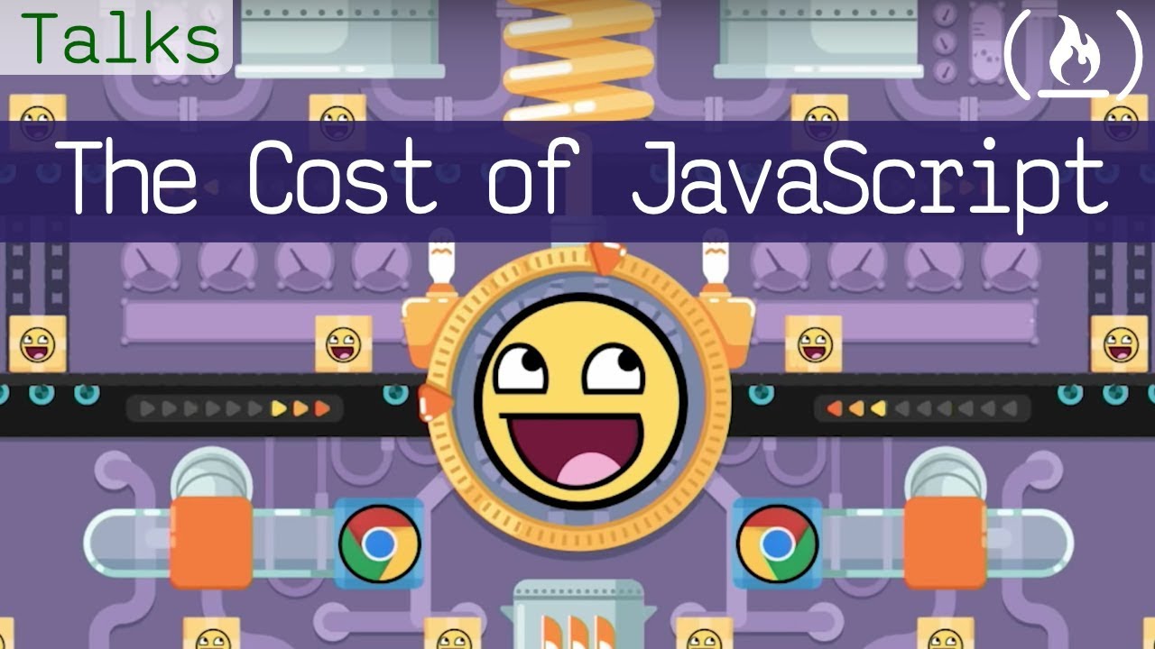 freeCodeCamp's tweet card. The Cost Of JavaScript