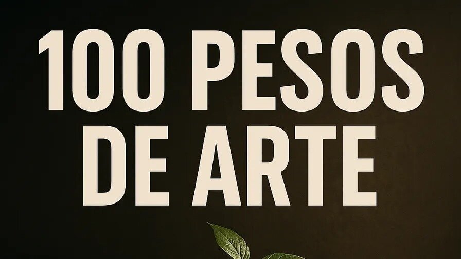 SignalsFuturesB's tweet card. 100 PESOS DE ARTE: Con nada se puede cambiar todo