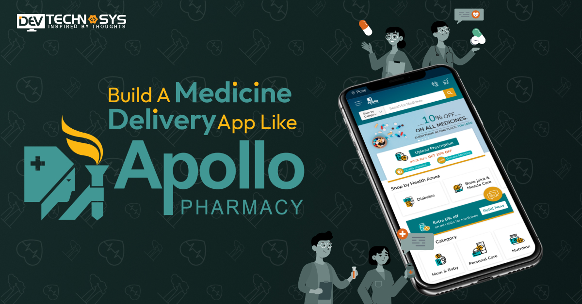 DevTechnosys's tweet card. Want to Build A Medicine Delivery App Like Apollo Pharmacy? Explore features, costs & tech stack to launch a top healthcare app in 2025.