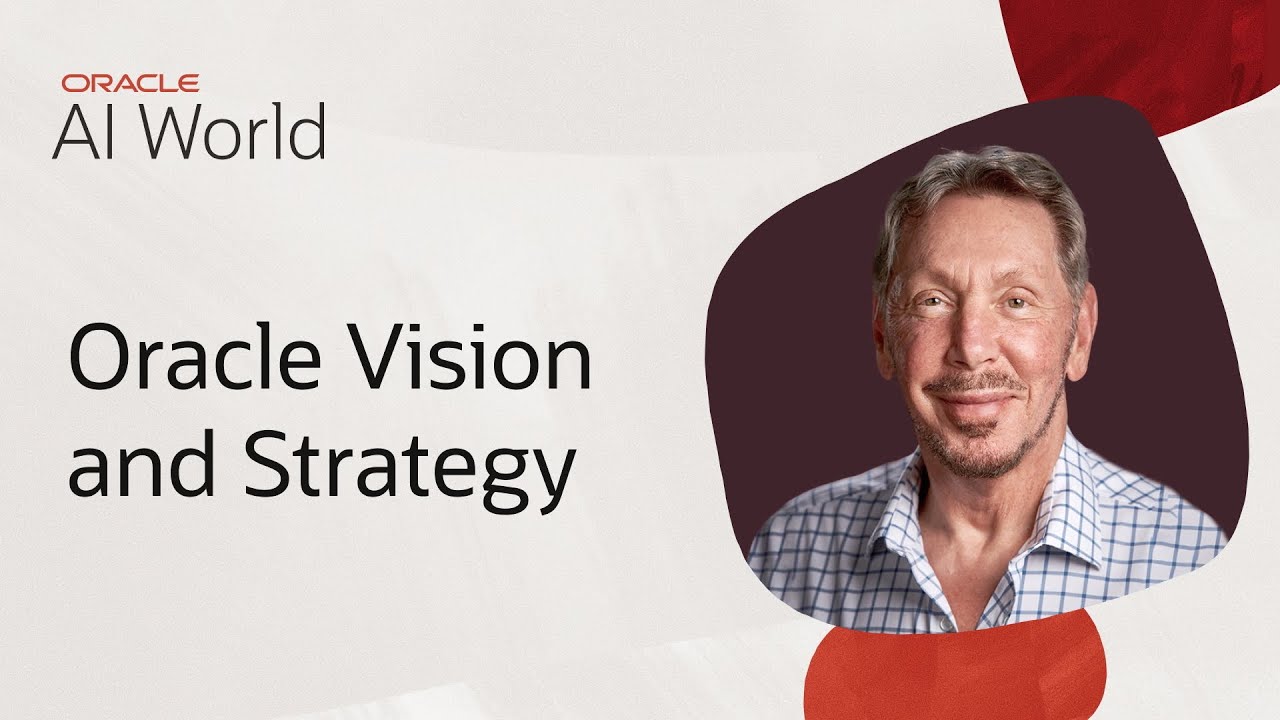 infosec_coder's tweet card. Larry Ellison Keynote on Oracle's Vision and Strategy: Oracle AI...