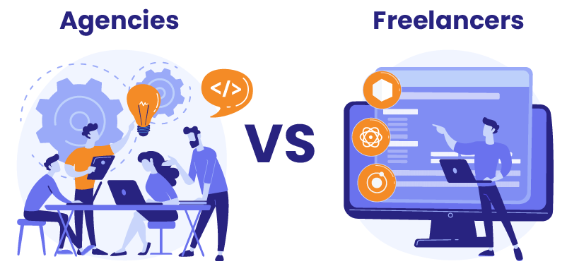 WhiteLabelAgcy's tweet card. Find out what skills the perfect e-commerce website developer needs and compare the benefits of agency developers vs freelancers. 
