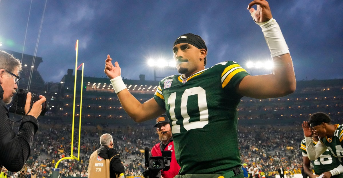 acmepackingco's tweet card. Everyone seems to be enjoying Jordan Love’s 2025 season, no matter whether or not they buy into this Packers teams.