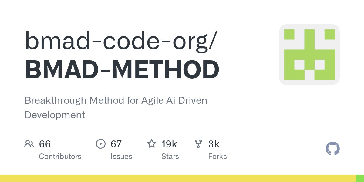 ts2_coder's tweet card. Breakthrough Method for Agile Ai Driven Development - bmad-code-org/BMAD-METHOD