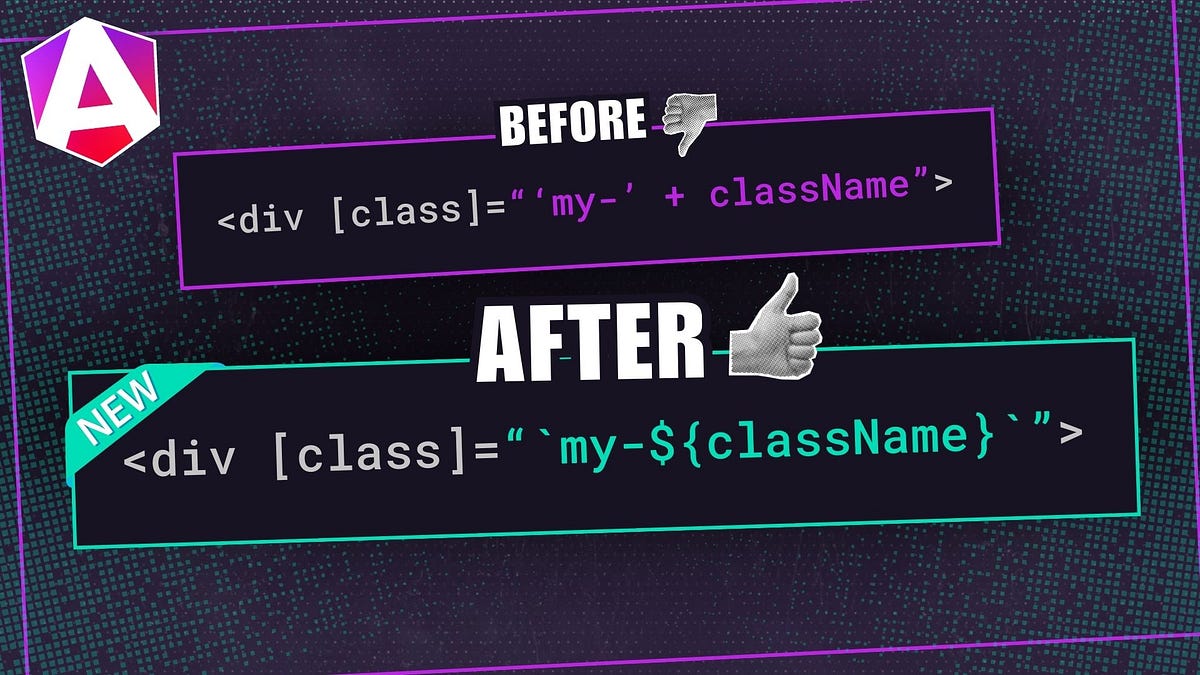 itnext_js's tweet card. A tiny new Angular feature with a big impact