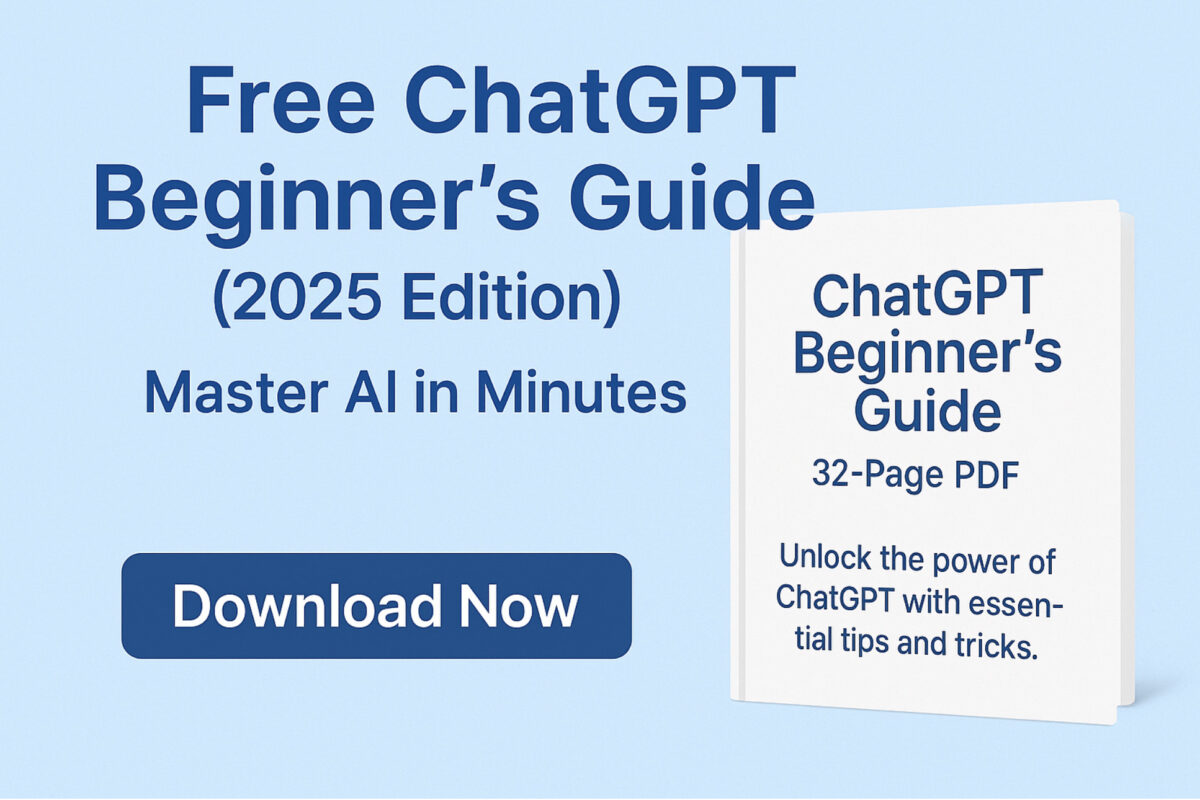 iTechGuideCOM's tweet card. Learn how to get real results with ChatGPT. Download this free, beginner-friendly guide packed with practical tips.