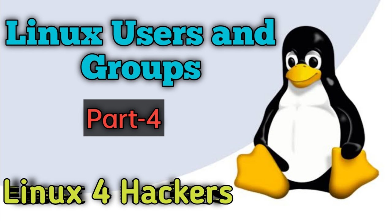 Rajan22m's tweet card. Users and Groups Management In Linux | Linux 4 Hacker Course (PART-4)...