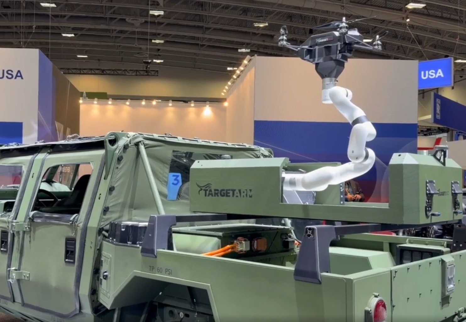JamesEismann's tweet card. Target Arm Inc., a Service-Disabled Veteran-Owned Small Business (SDVOSB), has introduced its Ralar Modular Mission Payload (MMP) drone system at the Association of the United States Army (AUSA) 2025...