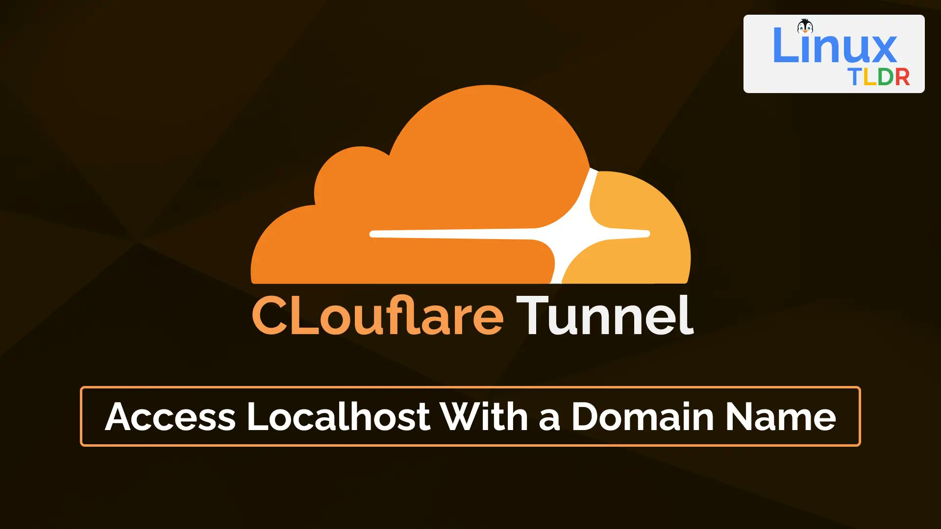 linux_tldr's tweet card. Discover the easiest way to access your PC with a web server running (without a static IP or port forwarding) over the internet using a Cloudflare tunnel.