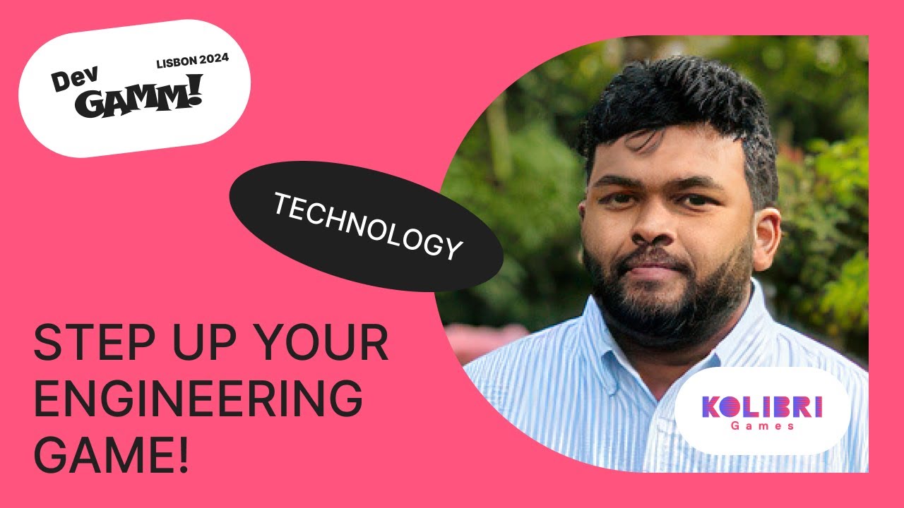 gamedevdigestai's tweet card. Step up your Engineering Game! - Jisan Haider Joy (Kolibri Games GmbH)