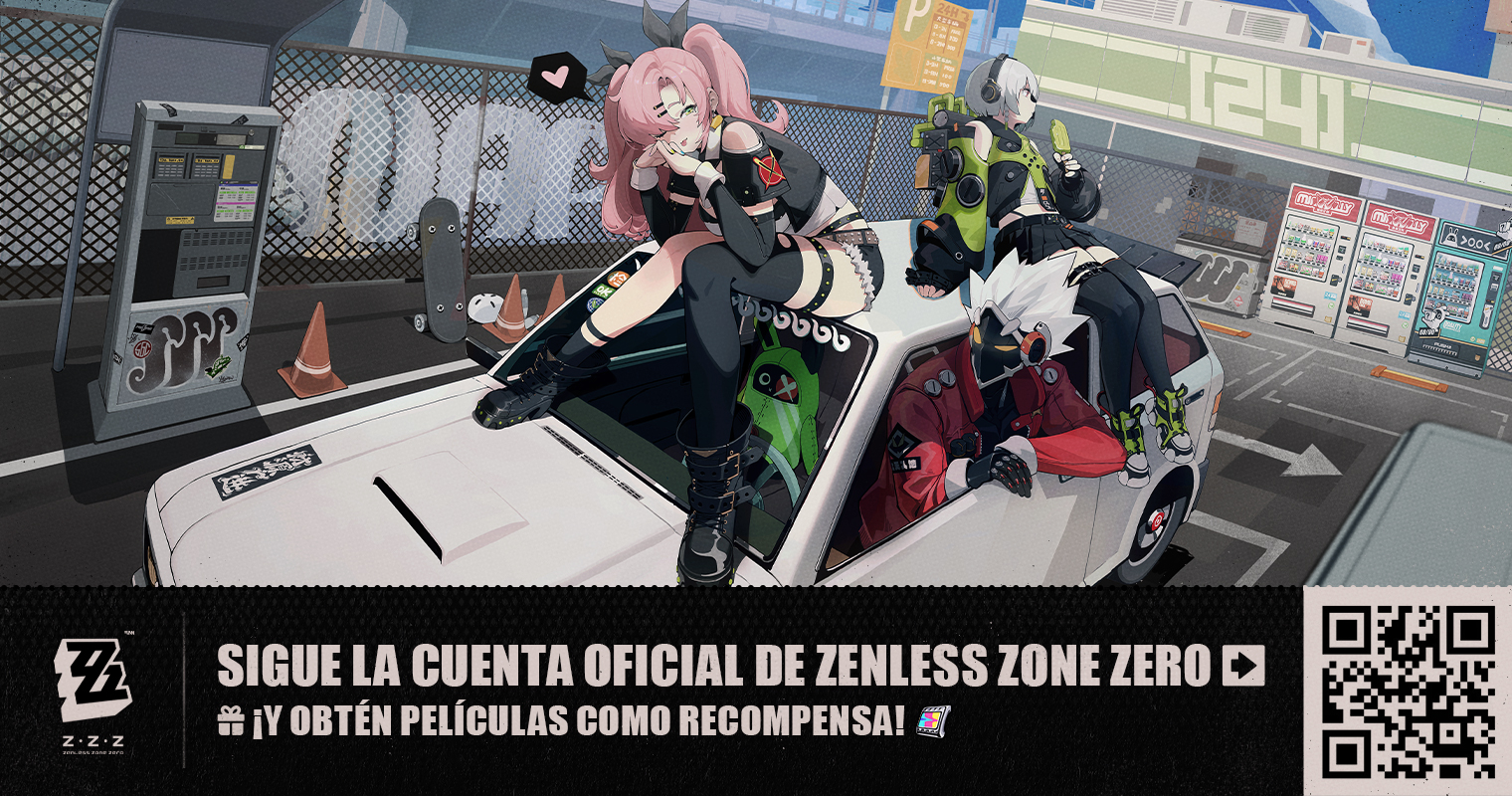 asmodeus_r's tweet card. Sigue la cuenta oficial de Zenless Zone Zero¡y obtén Películas como recompensa!