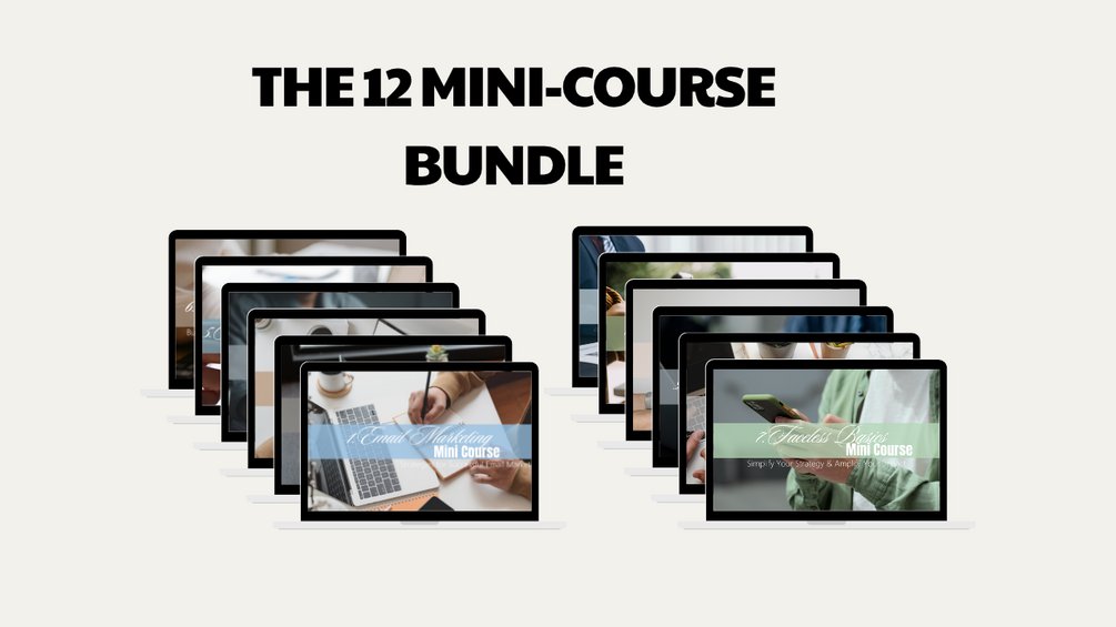 codeforest's tweet card. The 12 Mini-Course BundleDone-for-You, Fully Editable, and Ready to SellIf you're looking to start or grow your digital product business without spending hours creating from scratch, this bundle is...