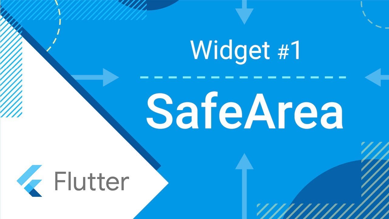 FlutterCbba's tweet card. SafeArea (Flutter Widget of the Week)