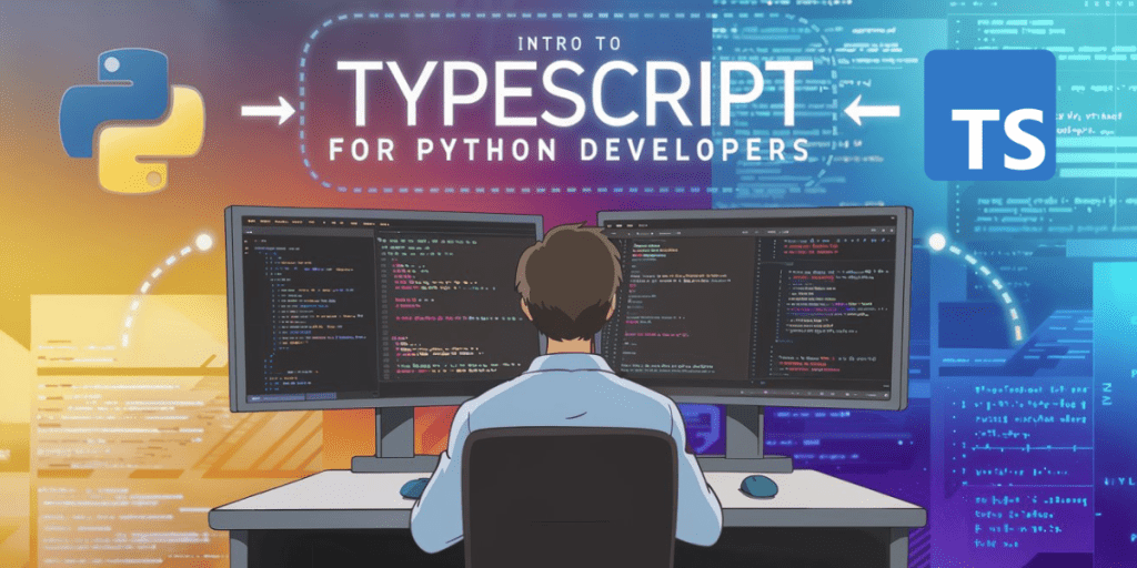 packtwebdevpro's tweet card. Why every Python developer should give TypeScript a serious look (and how to get productive fast)