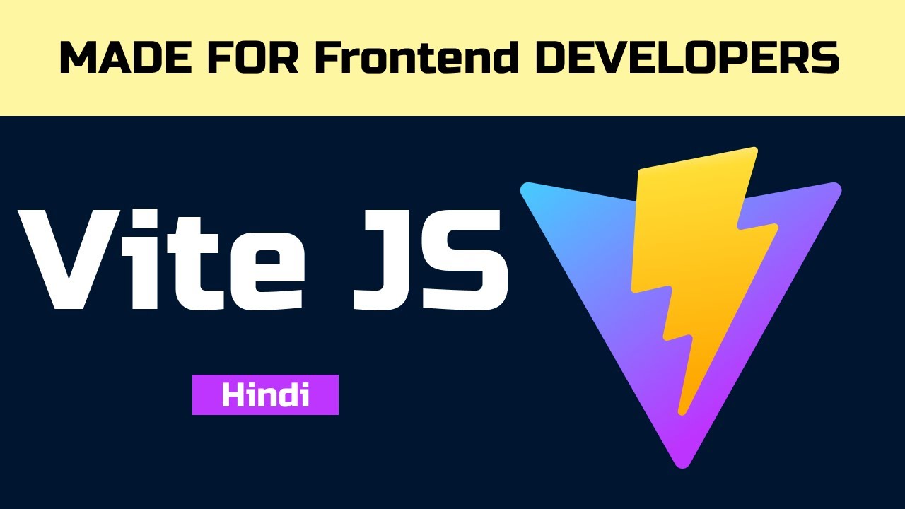 Dosomecoding's tweet card. This Tool Will Save Your Time | Vite Js Tutorial Hindi | Speed Up...
