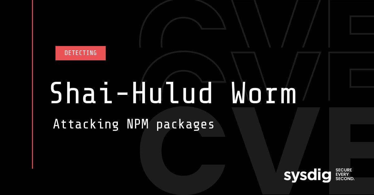 _tech_robot_'s tweet card. A new supply chain attack against the NPM repository is using novel, self-propagating malware (also known as a worm) to continue spreading itself.