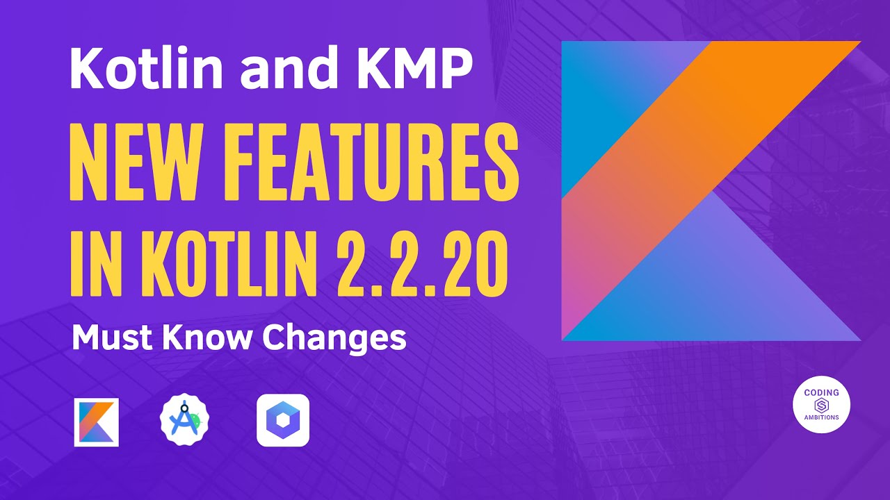 sunildhiman90's tweet card. Top Kotlin 2.2.20 Features You Can't Ignore | KMP Swift Export,...