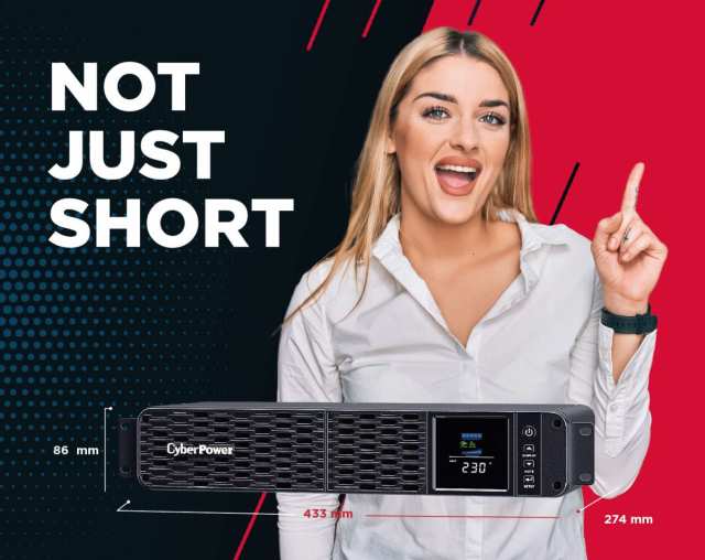 techwebcast's tweet card. CyberPower launches new ultra-compact PFC Sinewave Rackmount UPS Series to protect retail, education and small to medium businesses Space-saving short-depth rackmount UPS for equipment requiring ac…