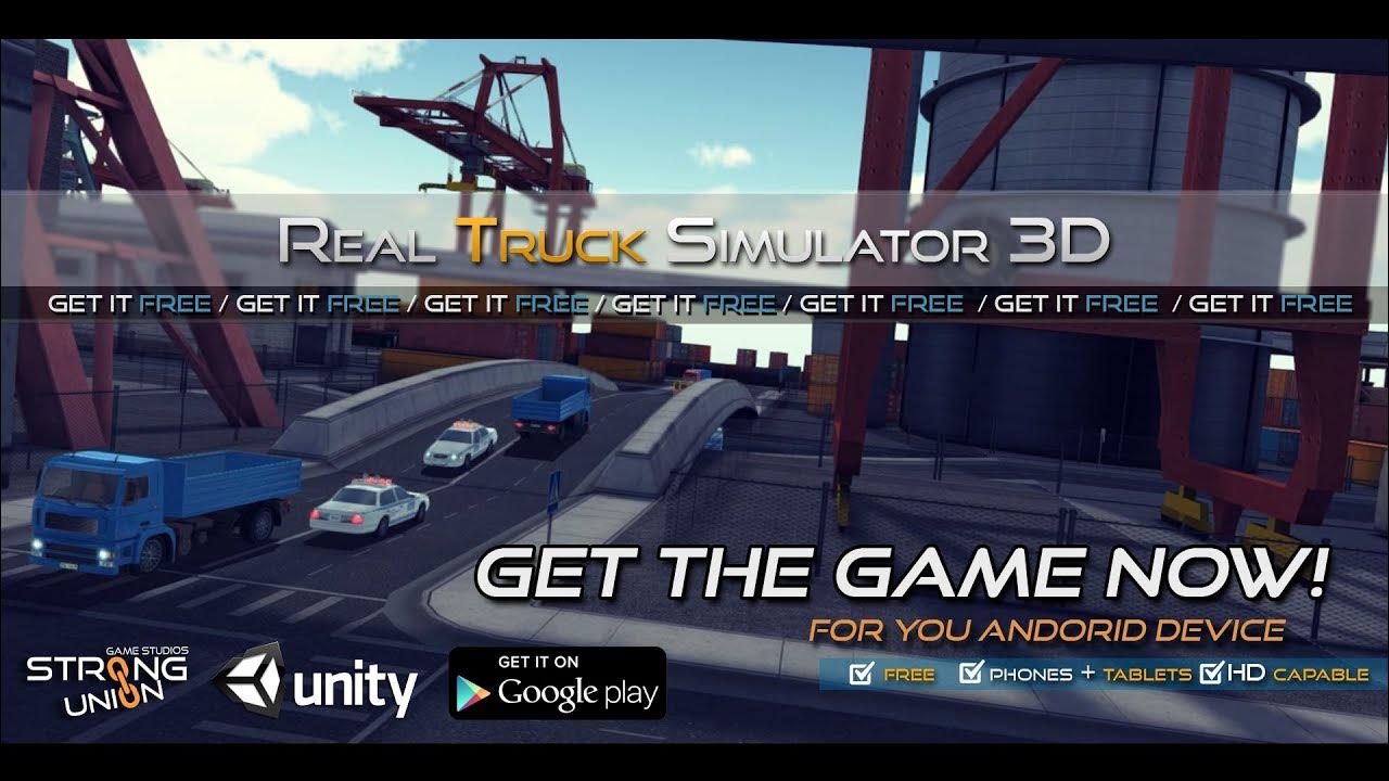 TheVfxtutorials's tweet card. Real Truck Simulator 3D Official Video