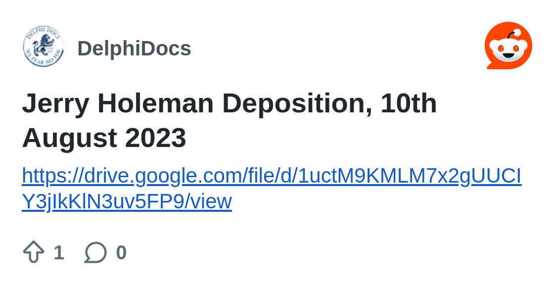 Docs_Delphi's tweet card. Explore this post and more from the DelphiDocs community
