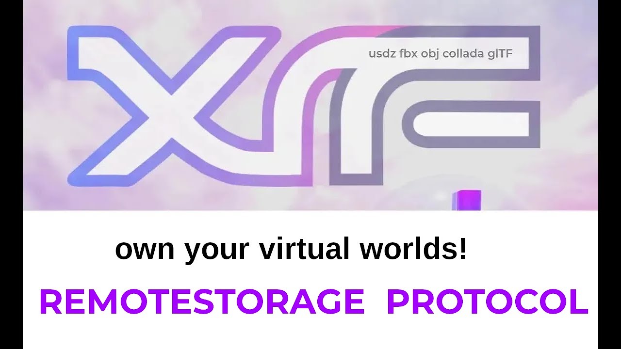 coderofsalvatio's tweet card. decide WHERE TO OWN your virtual worlds with REMOTESTORAGE protocol