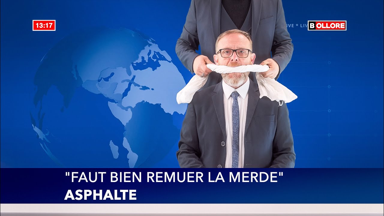groupeasphalte's tweet card. Asphalte - Faut bien remuer la merde [CLIP OFFICIEL]