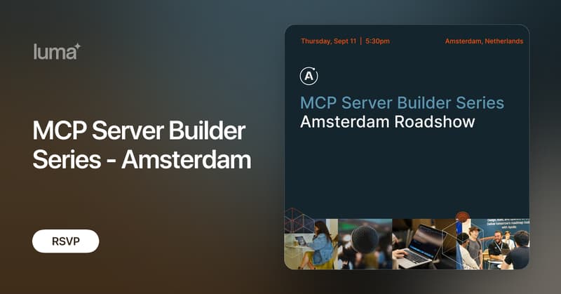 GraphQL's tweet card. Join fellow developers and creators for an interactive event dedicated to Model Context Protocol (MCP) server development. Experience hands-on talks and live…