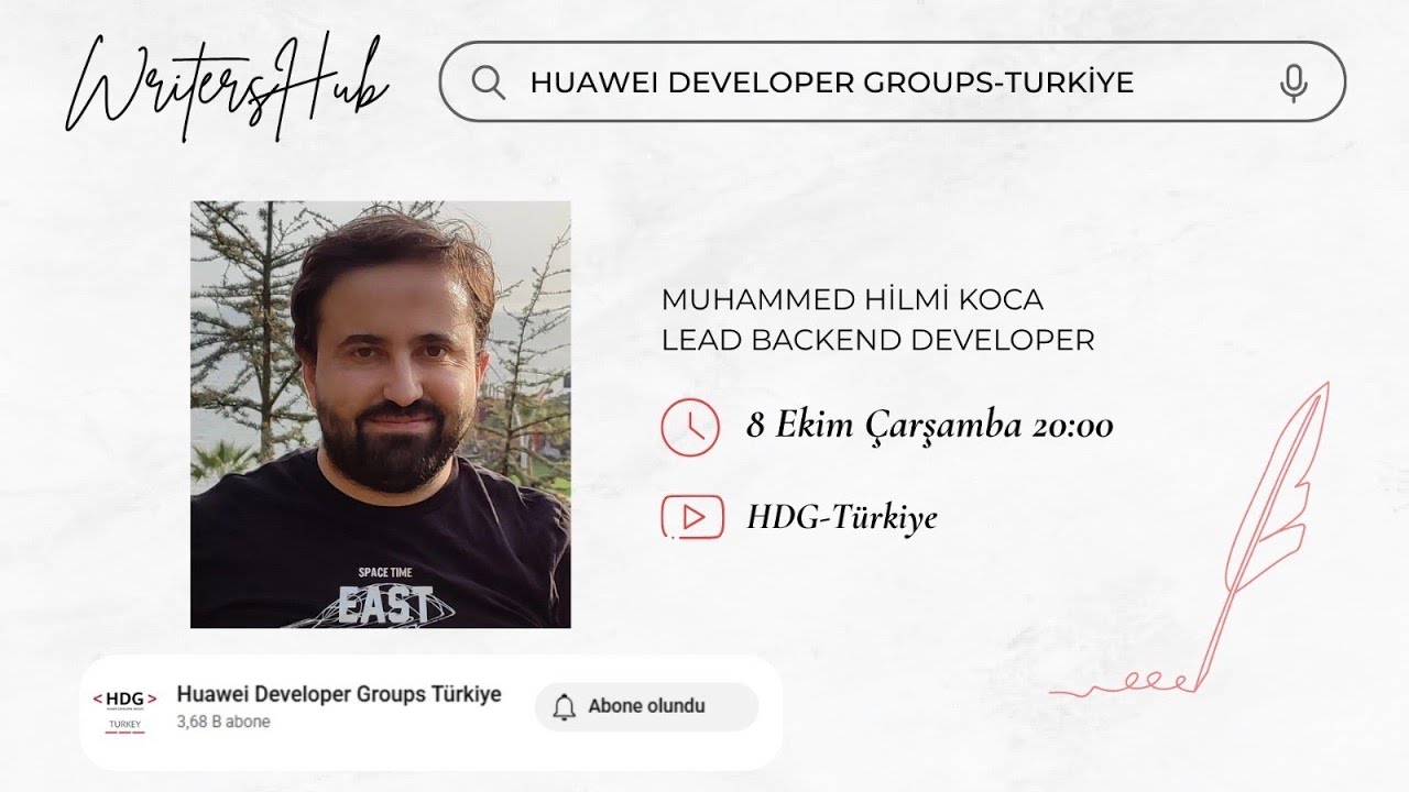 mhk_developer's tweet card. Yazılımda Yazmanın Gücü -HSD Türkiye Medium Ekibi