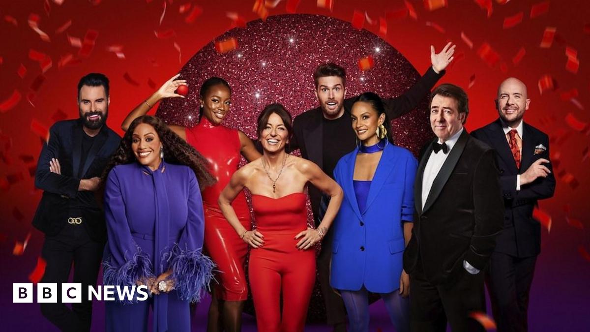fonixplc's tweet card. Shows getting the Red Nose Day treatment include Strictly Come Dancing, Gladiators and Beyond Paradise.