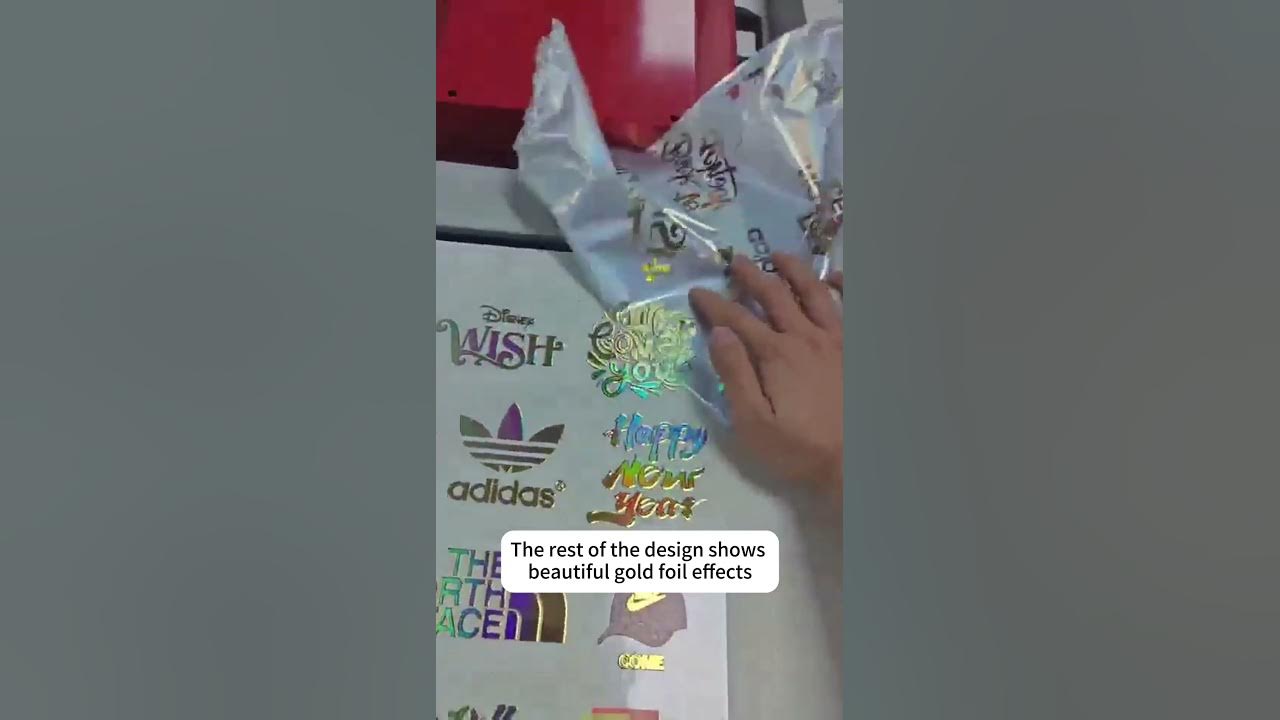Sublistar_Tech's tweet card. Elevate Your Packaging with Gold Foil Stickers！