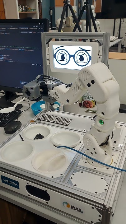 LabORA_robotics's tweet card. LabORA - 'NYAM' Experiments - Part 2