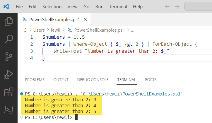 PowerShellFAQs's tweet card. This PowerShell tutorial explains how to use PowerShell foreach where-object and PowerShell foreach where-object examples.