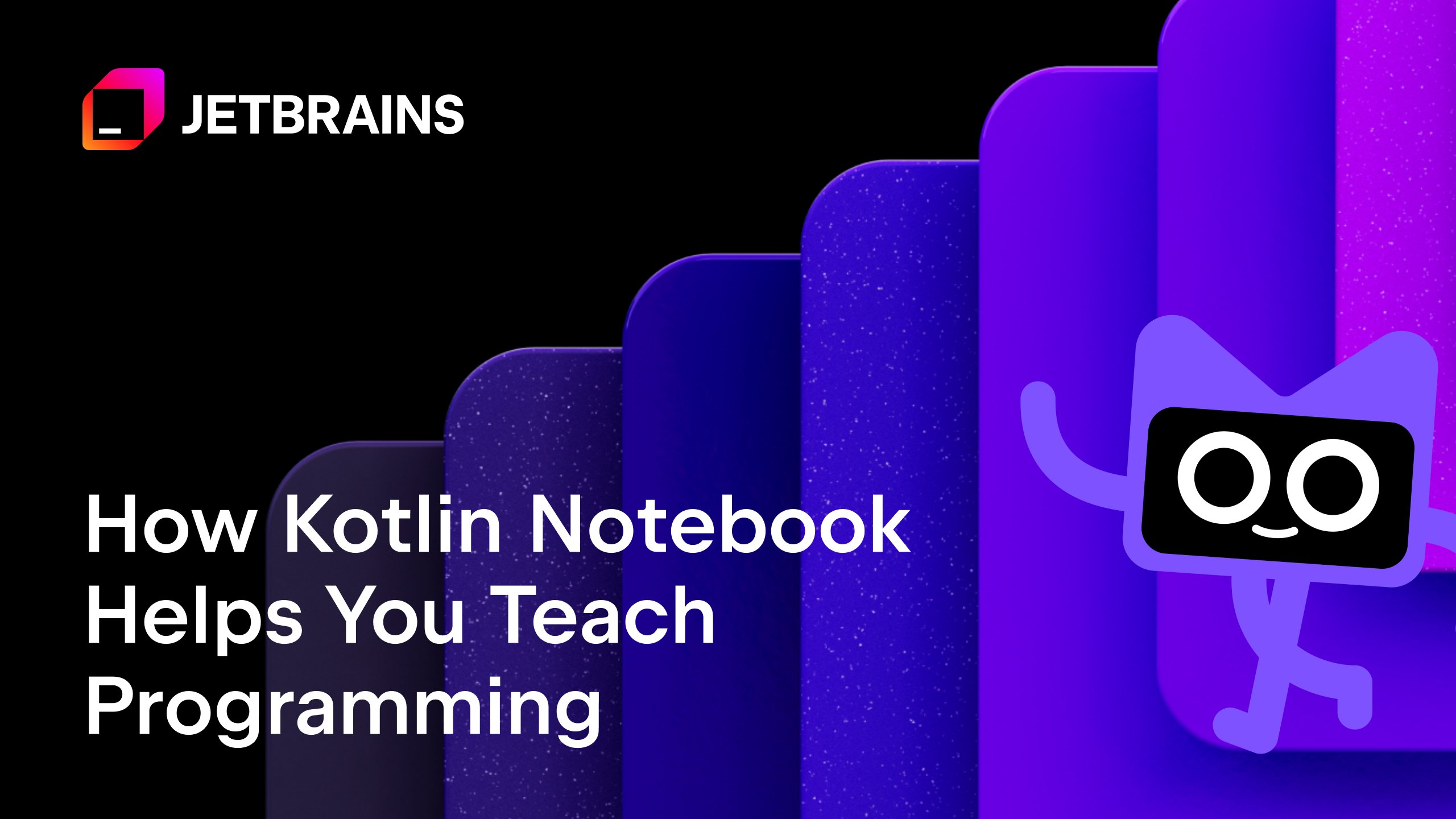 kotlin's tweet card. Kotlin Notebook is a great tool for educators who want to teach programming in a more hands-on way. It lets you combine runnable code, Markdown textual explanations, and visualizations in one...