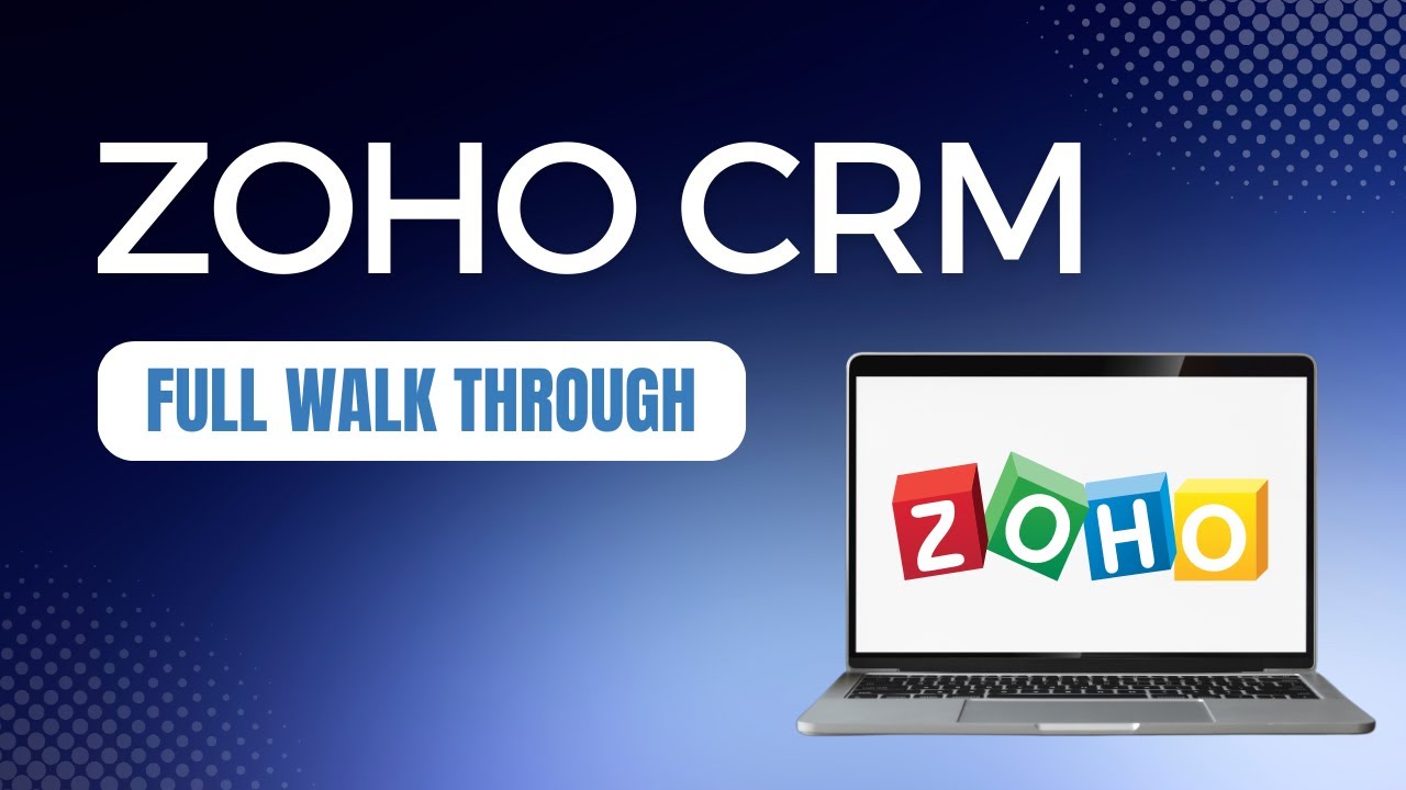 oz_crm's tweet card. Zoho CRM full overview in 8 minutes! Tutorial for begginers