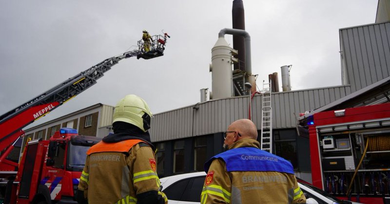 Kookpot vliegt in brand bij smaakstoffenfabrikant