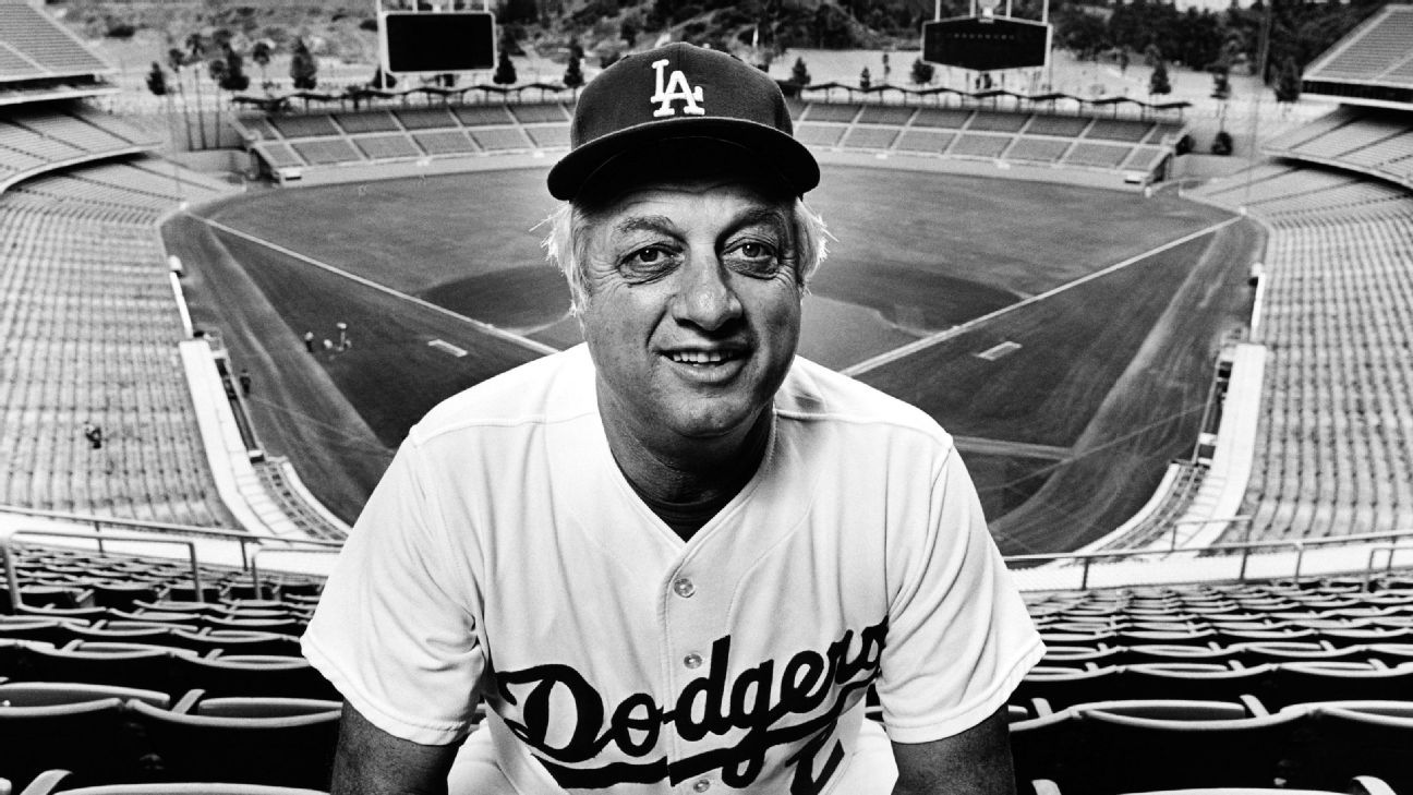 PerfectEgo's tweet card. Hall of Fame manager Tommy Lasorda has died at the age of 93 after suffering heart failure at his home Thursday night.
