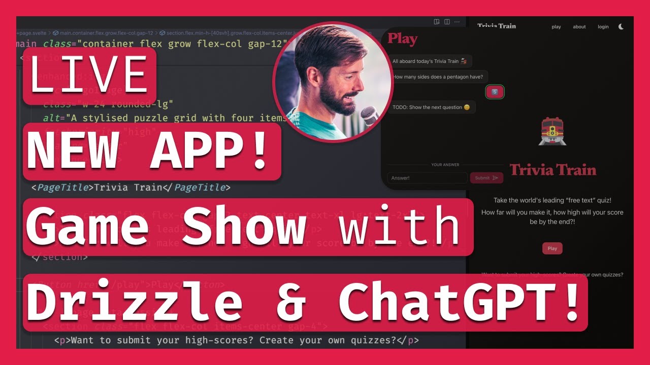 ala_garbaa_pro's tweet card. New “Game Show” app 🎊 Svelte 5 with SvelteKit, Turso, Drizzle &...