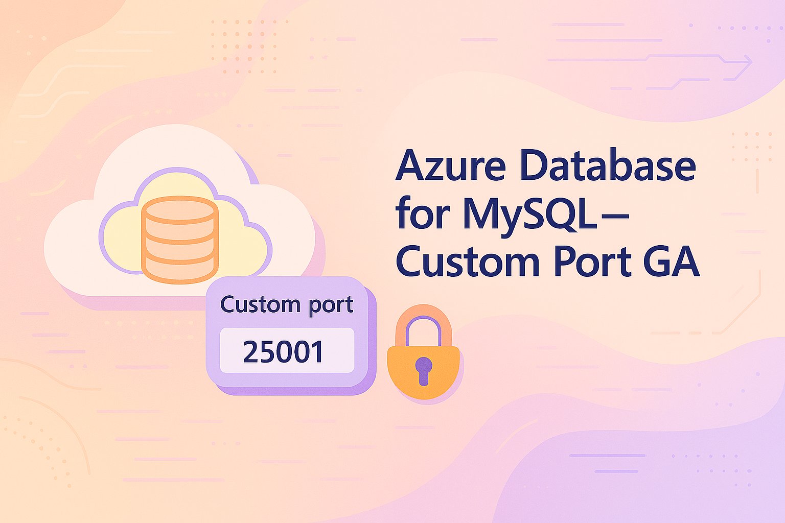 AzureWeekly's tweet card. We are excited to announce that custom port support for Azure Database for MySQL – Flexible Server is now generally available (GA). This long-requested...