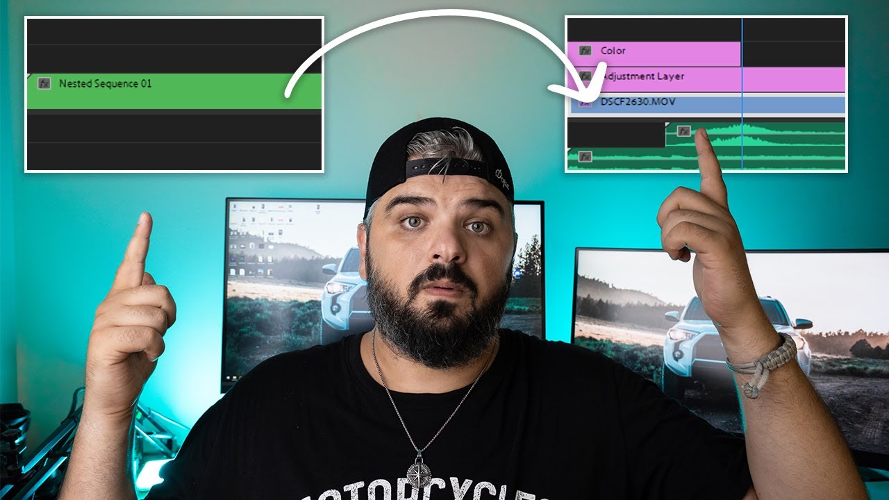 tigranh47's tweet card. How to Properly UNNEST a Nested sequence in Premiere Pro
